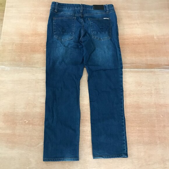 Hudson Jeans Women Size 20 Blue Denim Mid Rise Stretch Dark Wash Knit Shaping - Picture 2 of 10